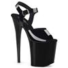 Pleaser - FLAMINGO808N Ankle strap sandal, Pole dance shoes - Pole dance shoes - Black Product image